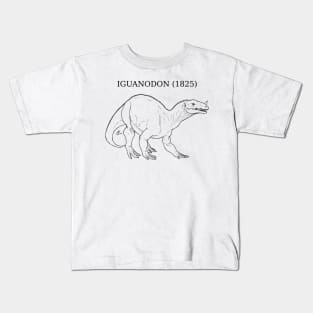 Vintage Iguanodon Kids T-Shirt